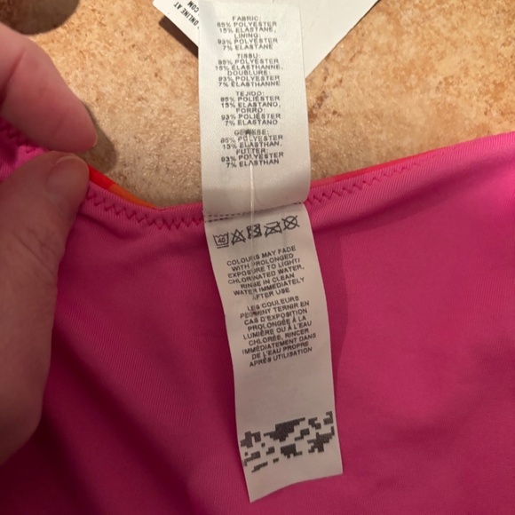 ASOS Design Mix & Match V High Leg Hipster Bikini Bottom Size 12 NWT - Picture 5 of 7